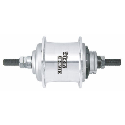 Piñón libre Sturmey Archer S-RF3 3 velocidades - 36 agujeros - plata