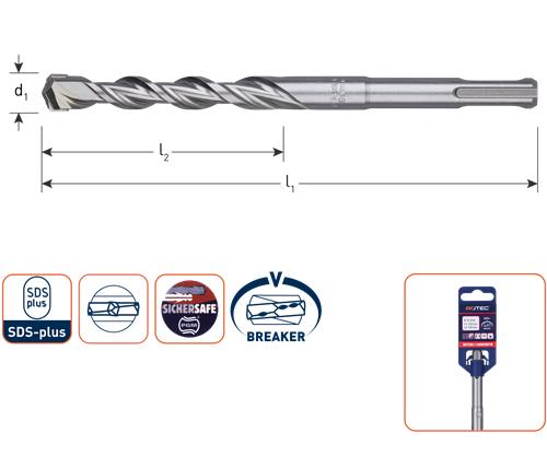 Rotec Taladro SDS 150 200 18mm
