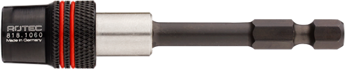 Impatto magnetico portapunte Rotec e6.3x80mm quickfix-ii