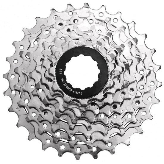 Cassetta shimano 7 velocità 7v 11-28t argento in scatola
