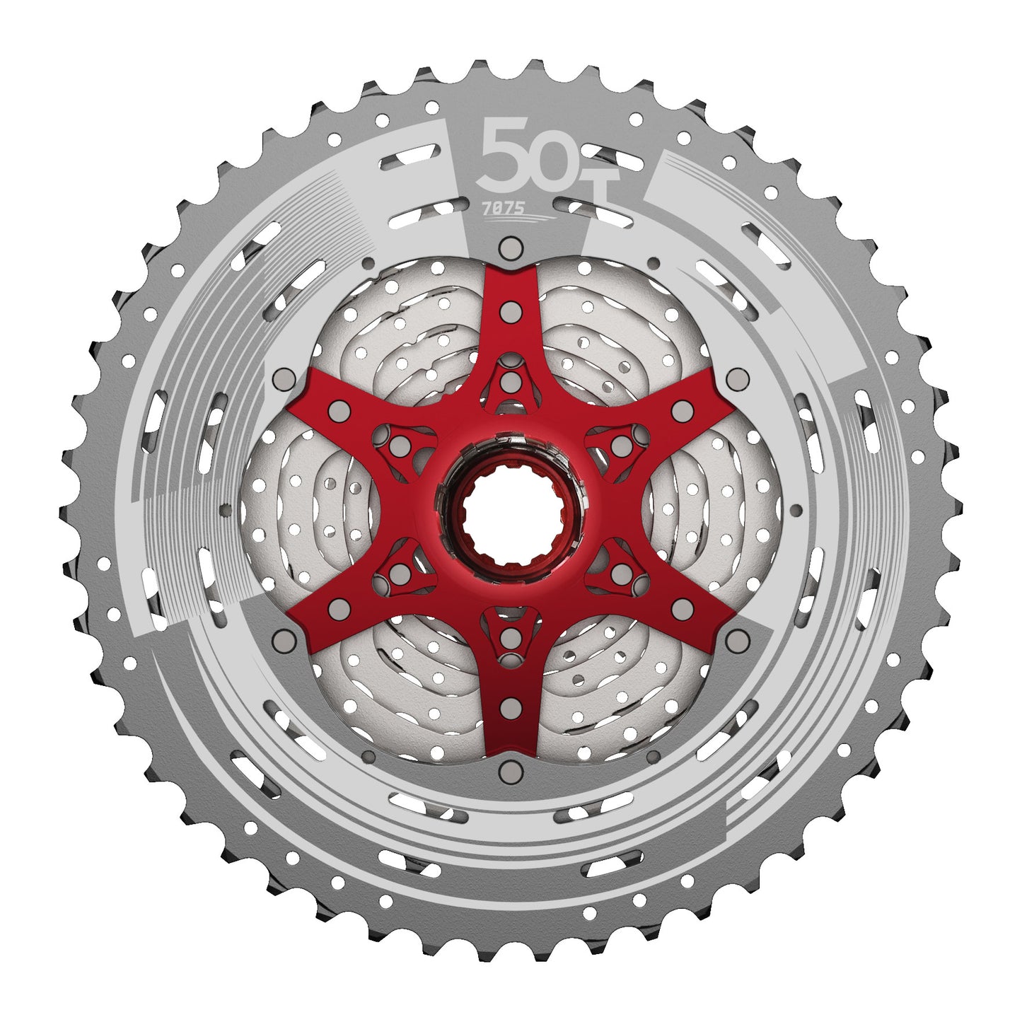SunRace cassette 12V 11-50 CSMZ90 metallic
