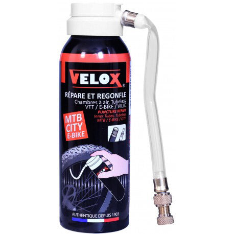 Velox spray puede -tire fijar la bicicleta tyerepair 125ml