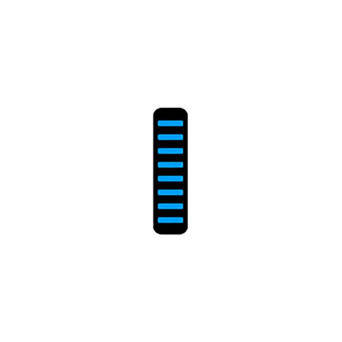Rrp proguard perno en v1 - frontal - pegatina - mini - cian