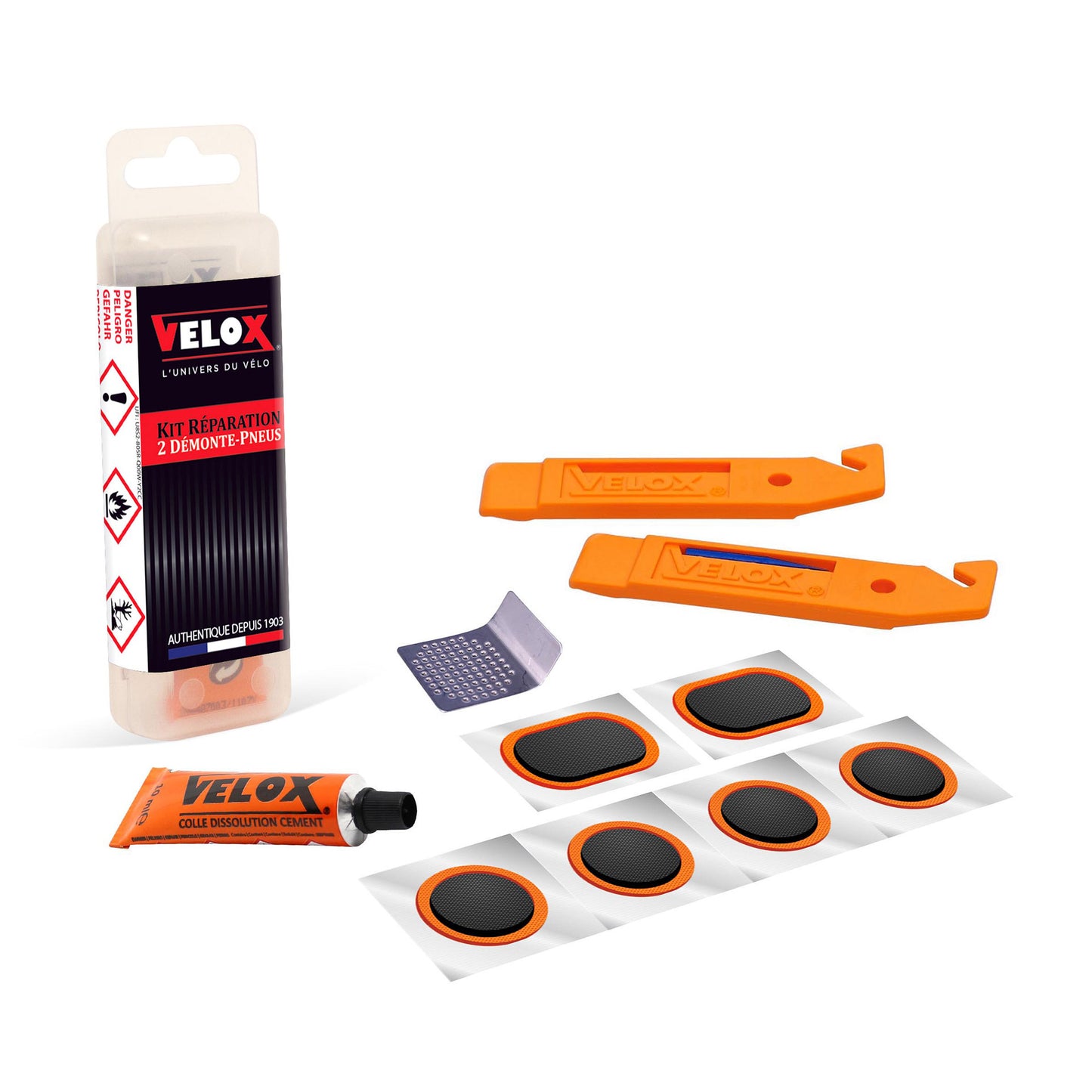 Velox Band Repair Set Mini 6 Crepter-Soluting-2 Tire Alighters
