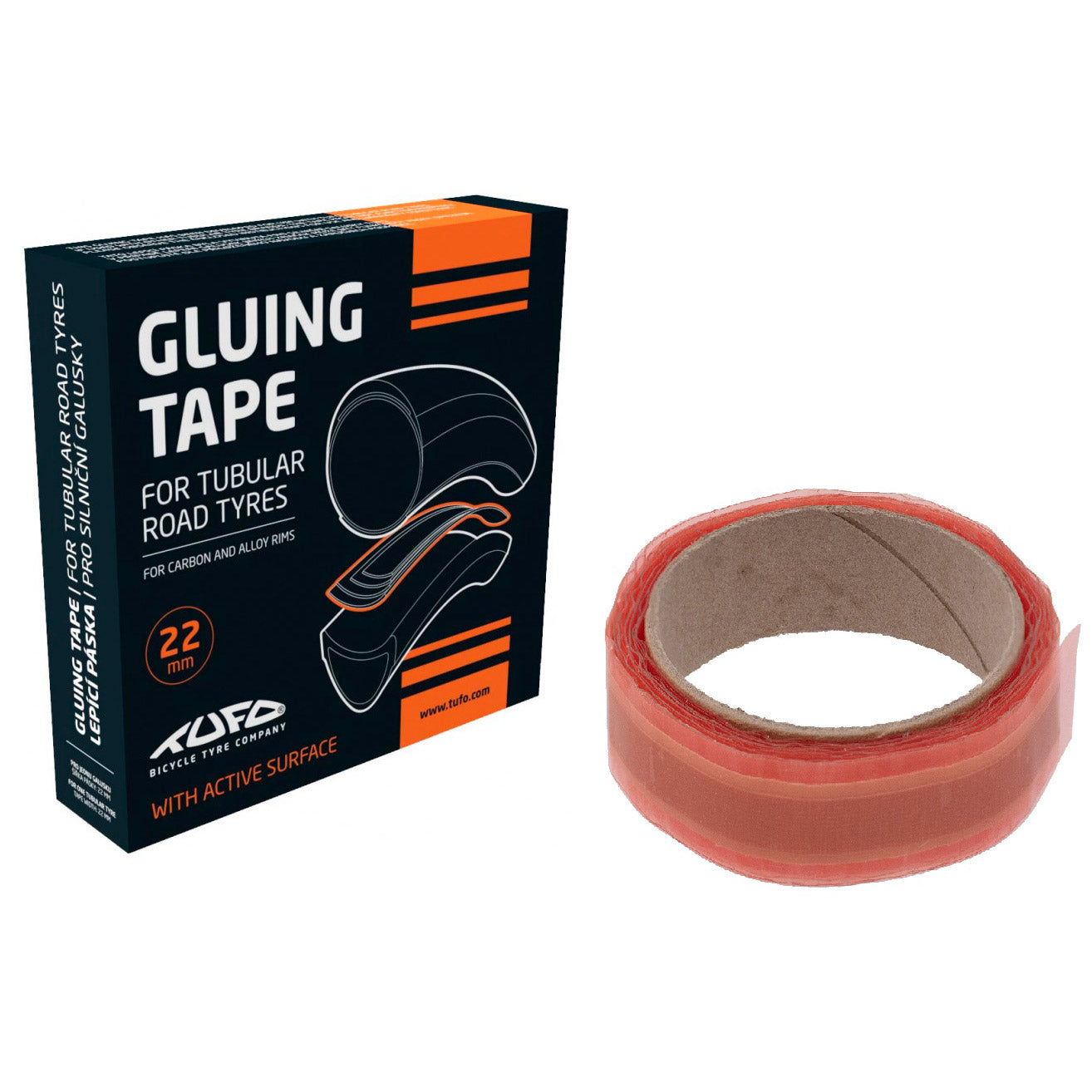 Nastro a doppio lato per tubo 22mm 700c