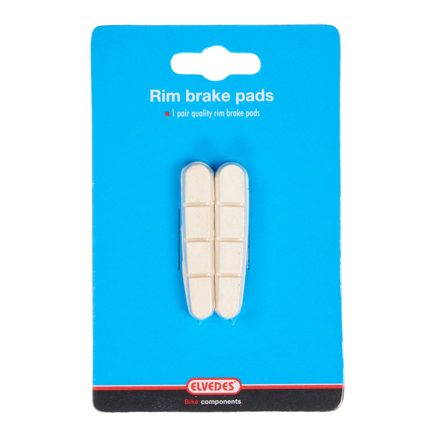 Elvedes rim cubes (1paar) Road 55mm white shim.6837 card