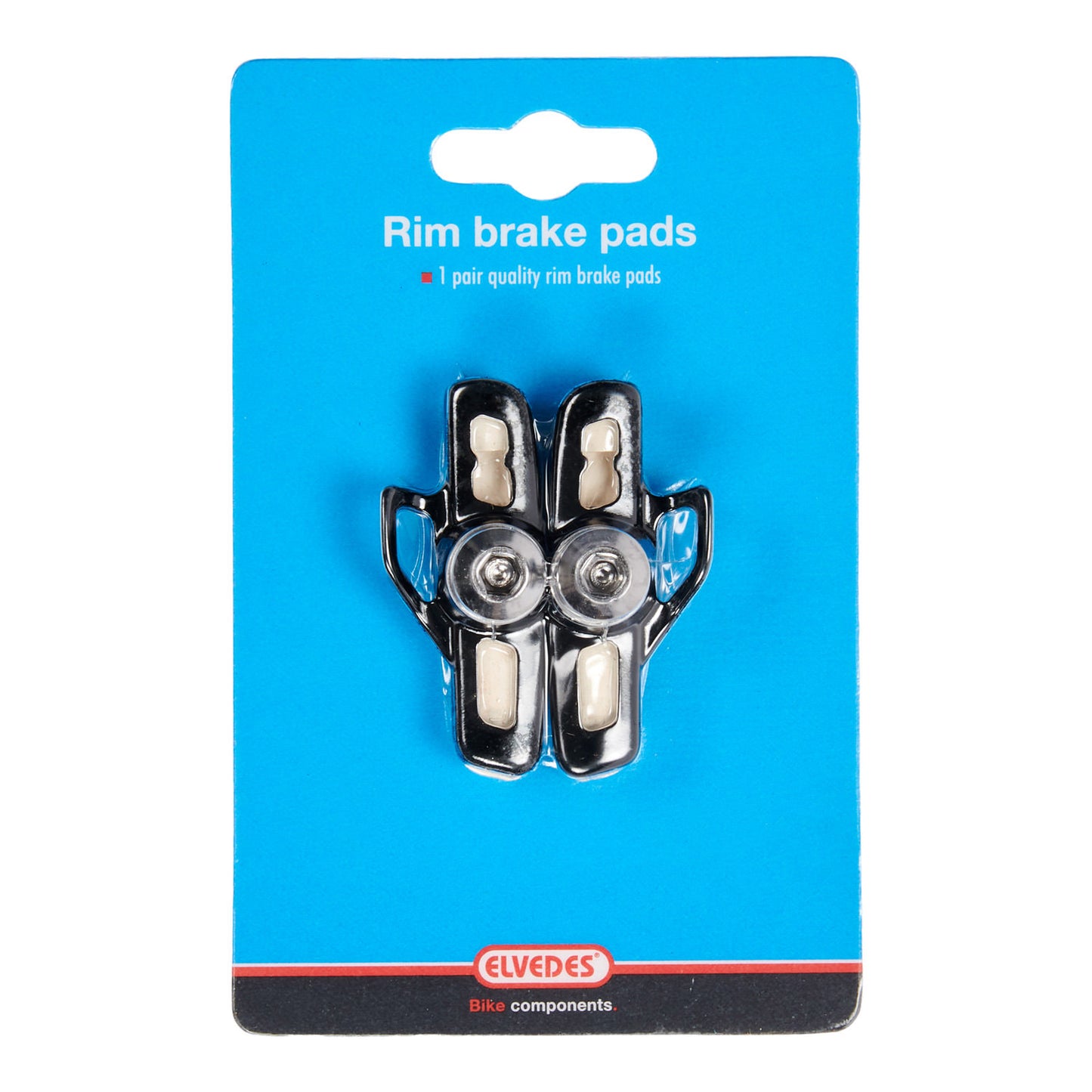 Elvedes Velgrem Cubes (1PAAR) Road55mm White Alu Cam.