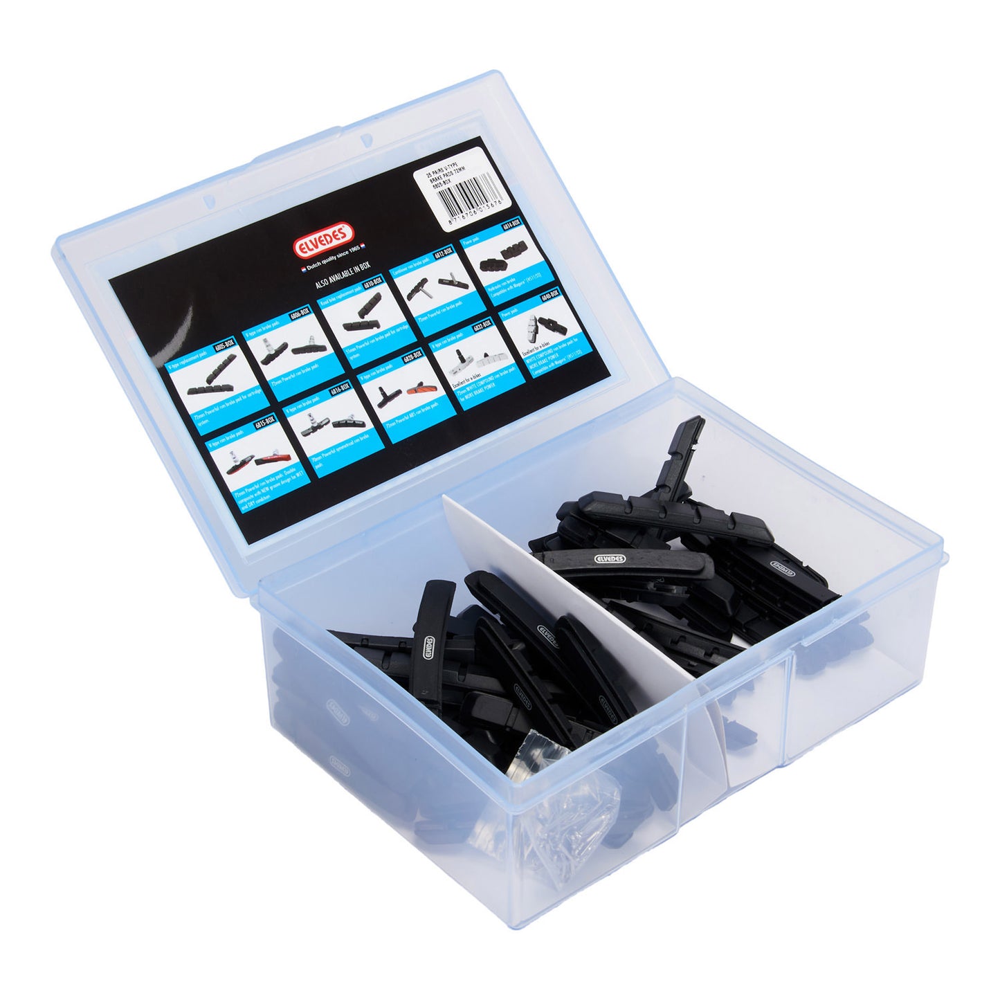 Elvedes Pastillas de freno de llanta (25) V-brake 72mm 6805-BOX