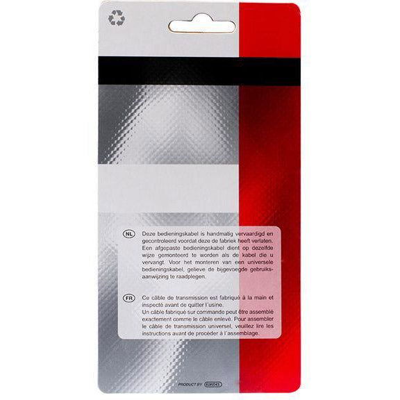 Conjunto de cable de freno universal 1.70 metros negros