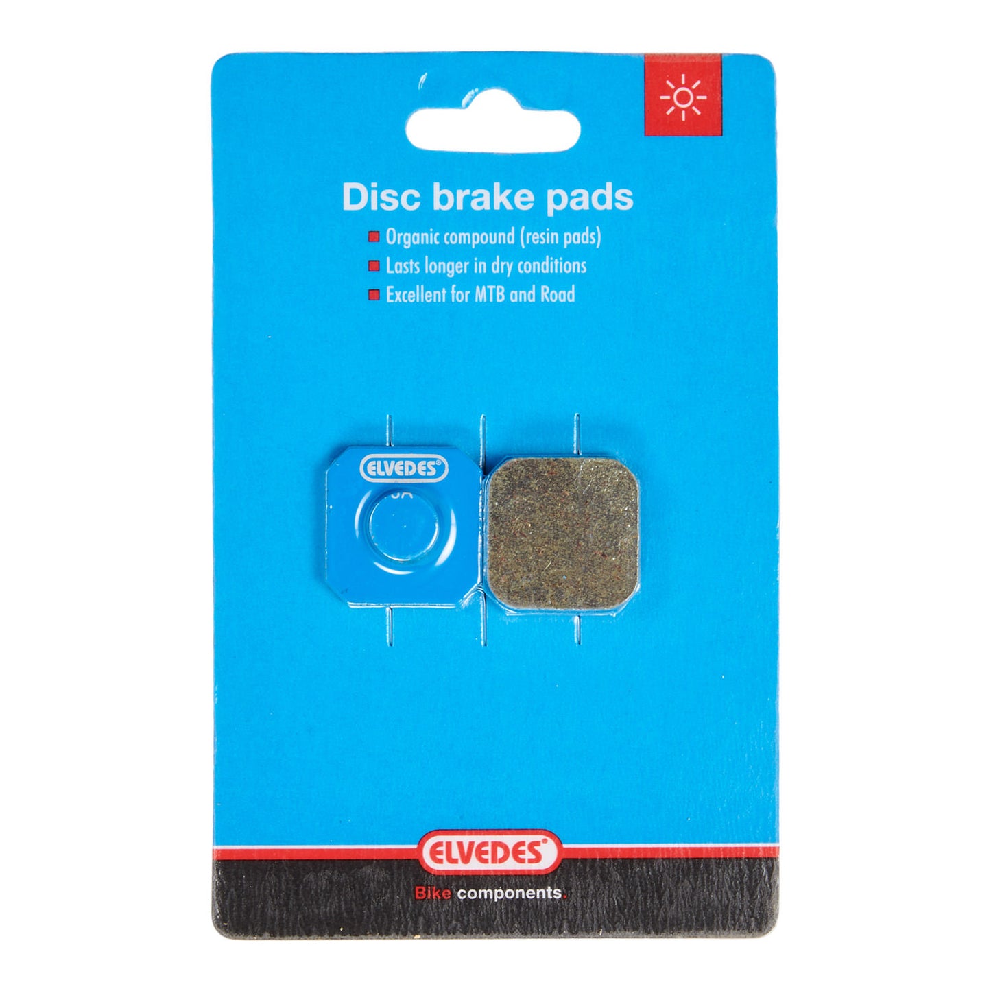 Disc Braking Block Set Elvedes Organic Formula Idraulic Coalcaw (1 coppia)