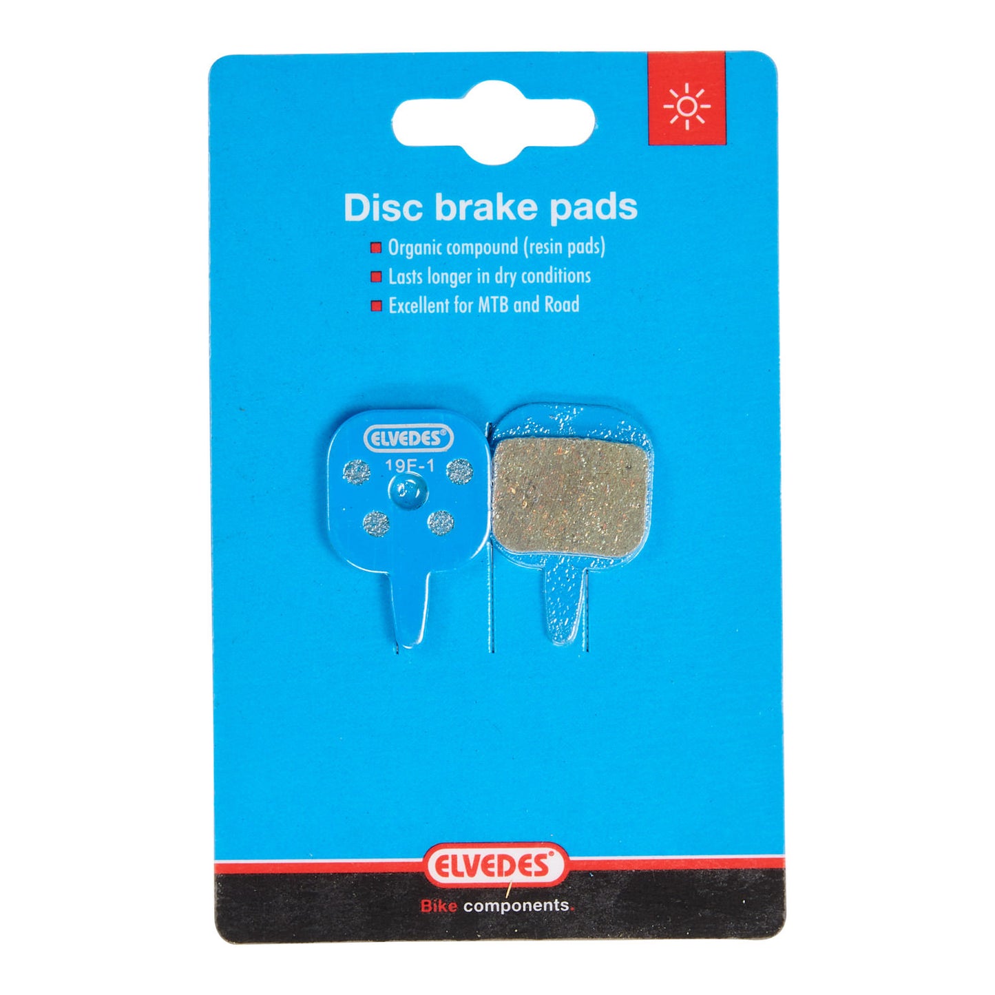 Disc freno a blocchi freno set elvedes tectro organico Io (1 coppia)