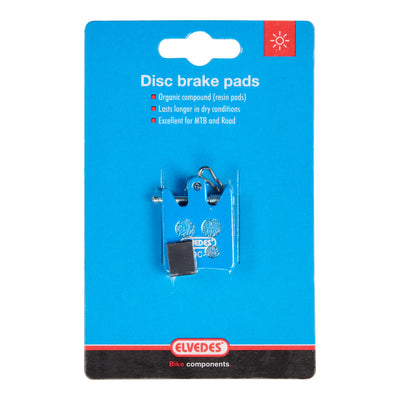 Conjunto de bloque de freno de disco Elvedes orgánico esperanza moto v2