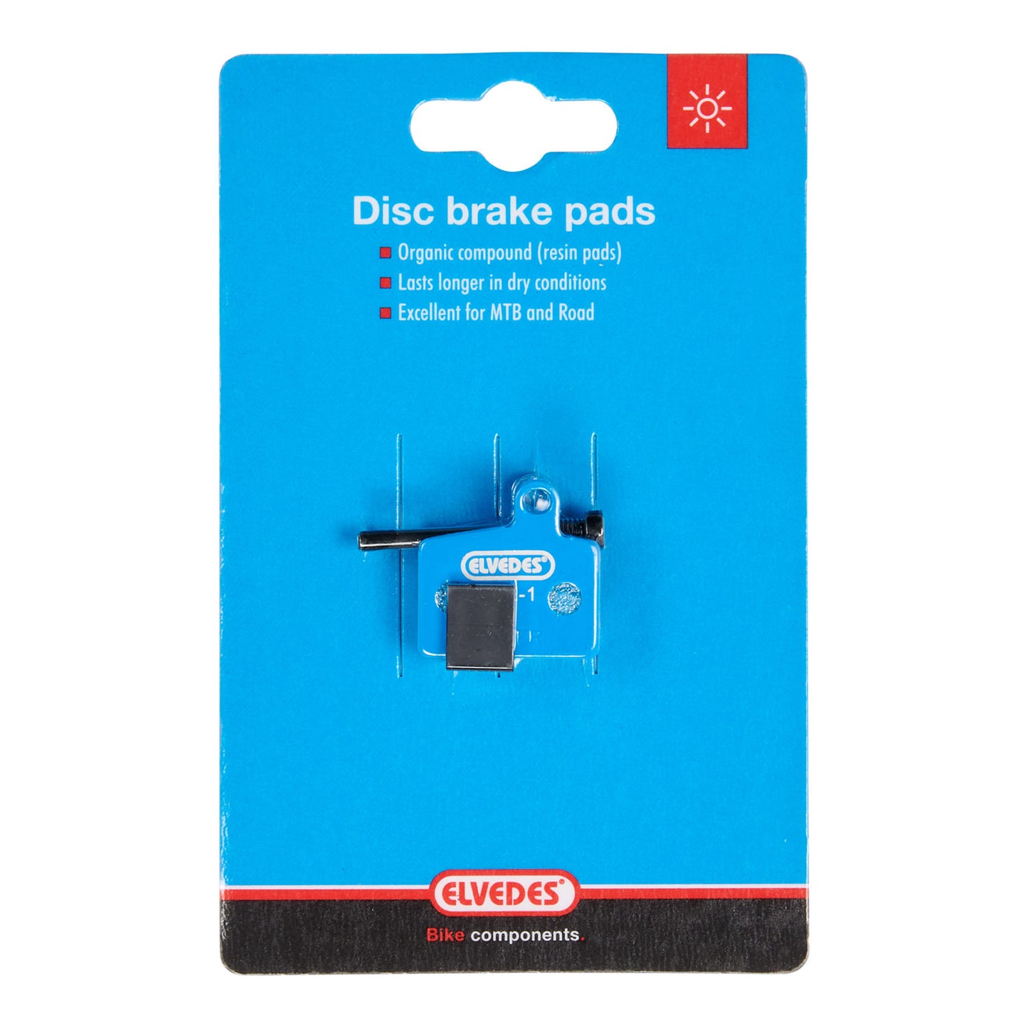 Conjunto de bloque de freno de disco Elvedes Organic Hayes Stroker Ryde (1 par)