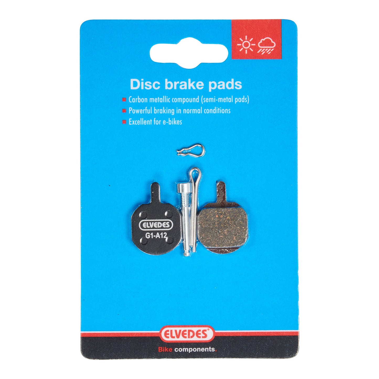 Set di pastiglie per freni a disco Metalic Carbon Hayes Sole, MX-2,
