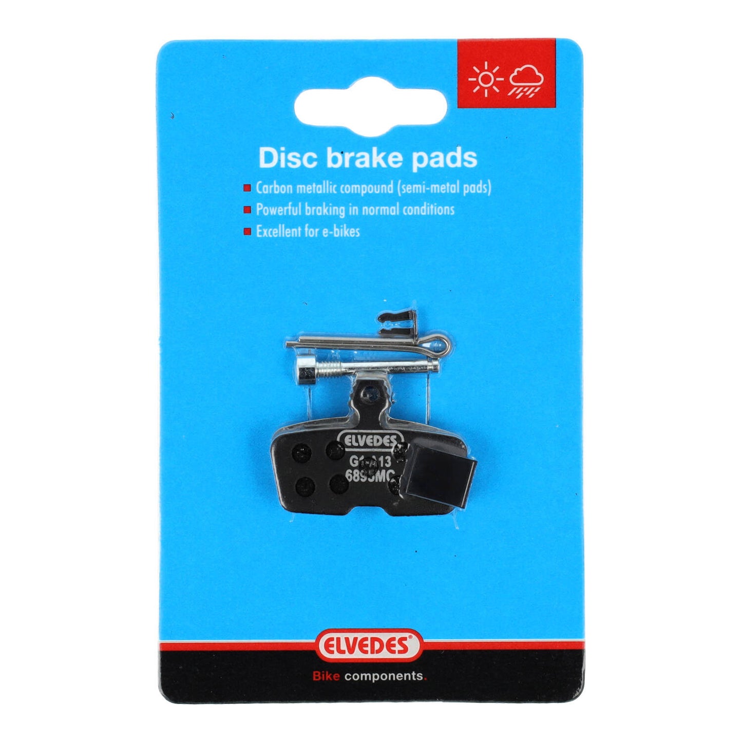 Elvedes Disc Brake Brake Block Metallic Carbon Nuovo codice AVID 2011