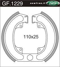 Segmento de freno Newfren Newfren 1229 Scoopy