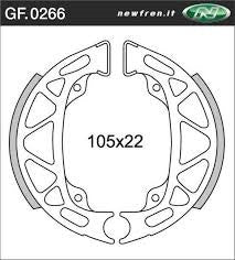 Segmento freno newfren newfren 266 ciao si mix v