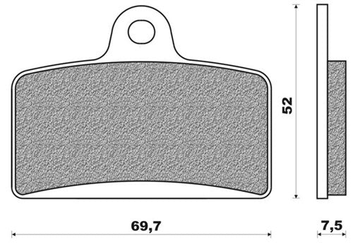 Blocco freno a disco Newfren Newfren FD0380 SENDA V