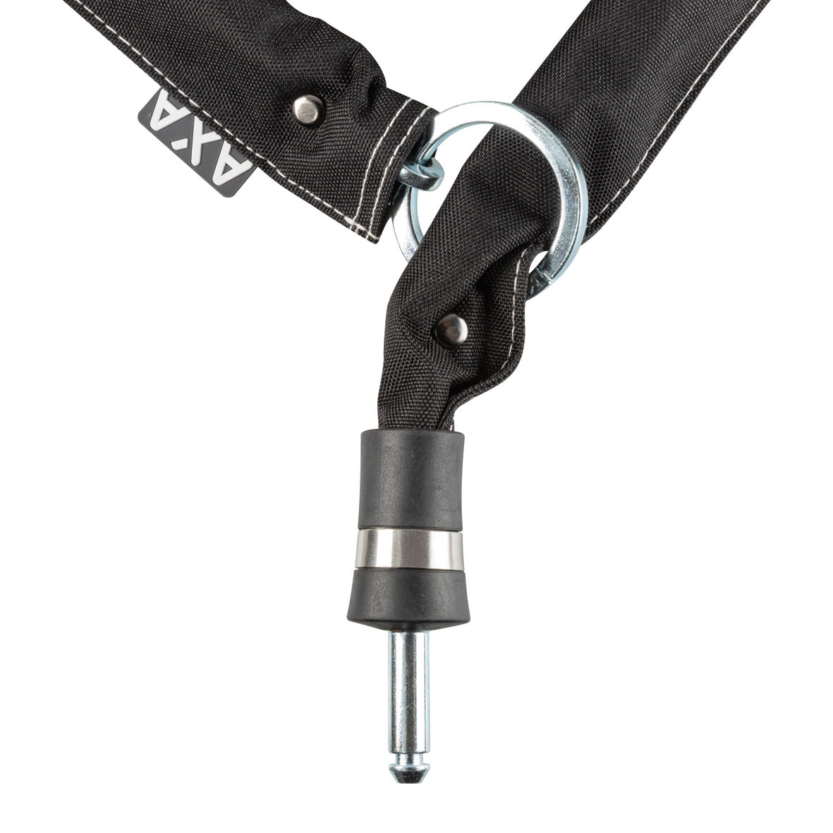 AXA RLC Plus 140 - Cadena de entrada - 140 cm - Negro - Protección de bicicletas - Sin arte