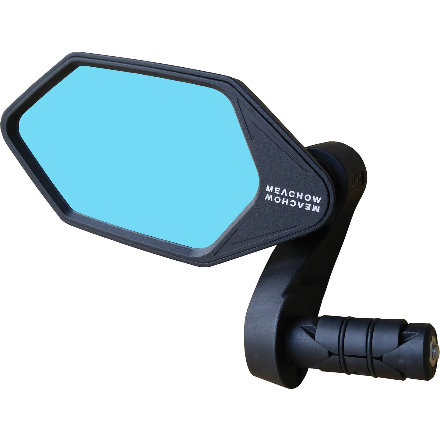 Specchietto VWP lusso ø17~23mm nel manubrio con lente blu