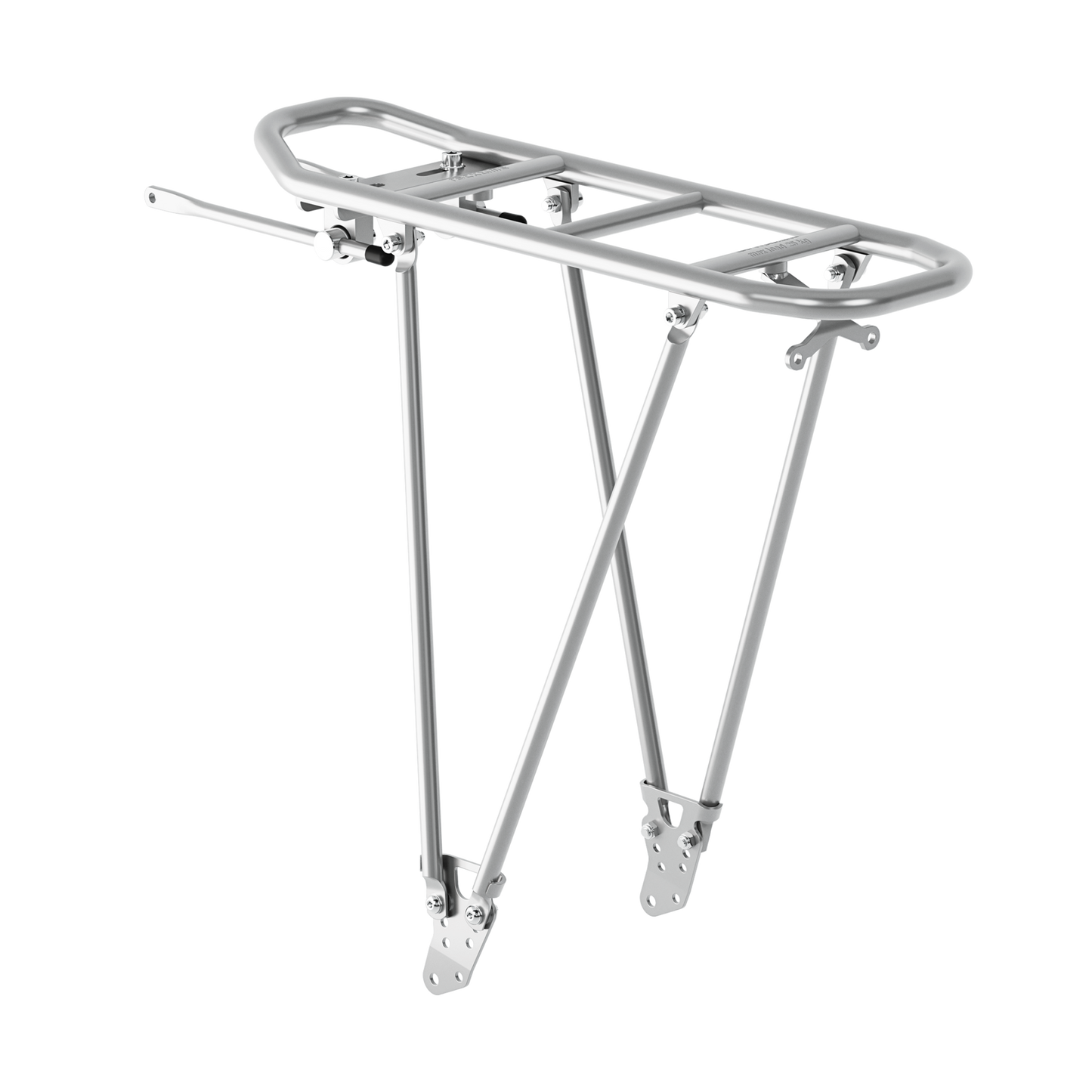 Racktime bagagedrager foldit adjustable 2.0 zilver