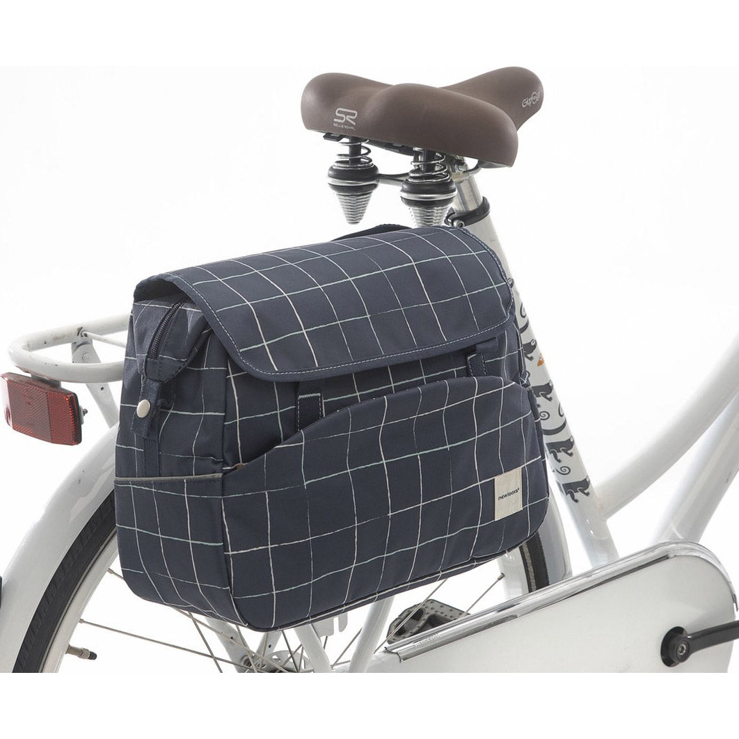 Nueva bolsa tosca cheque azul