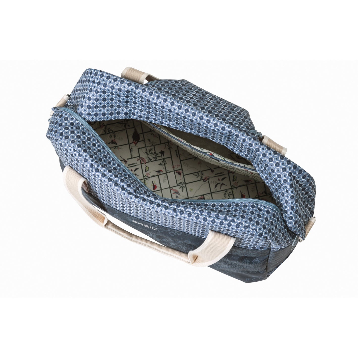 Basil Bohème Bicycle Spall Bagle - Qualche borsa per biciclette blu (18L)