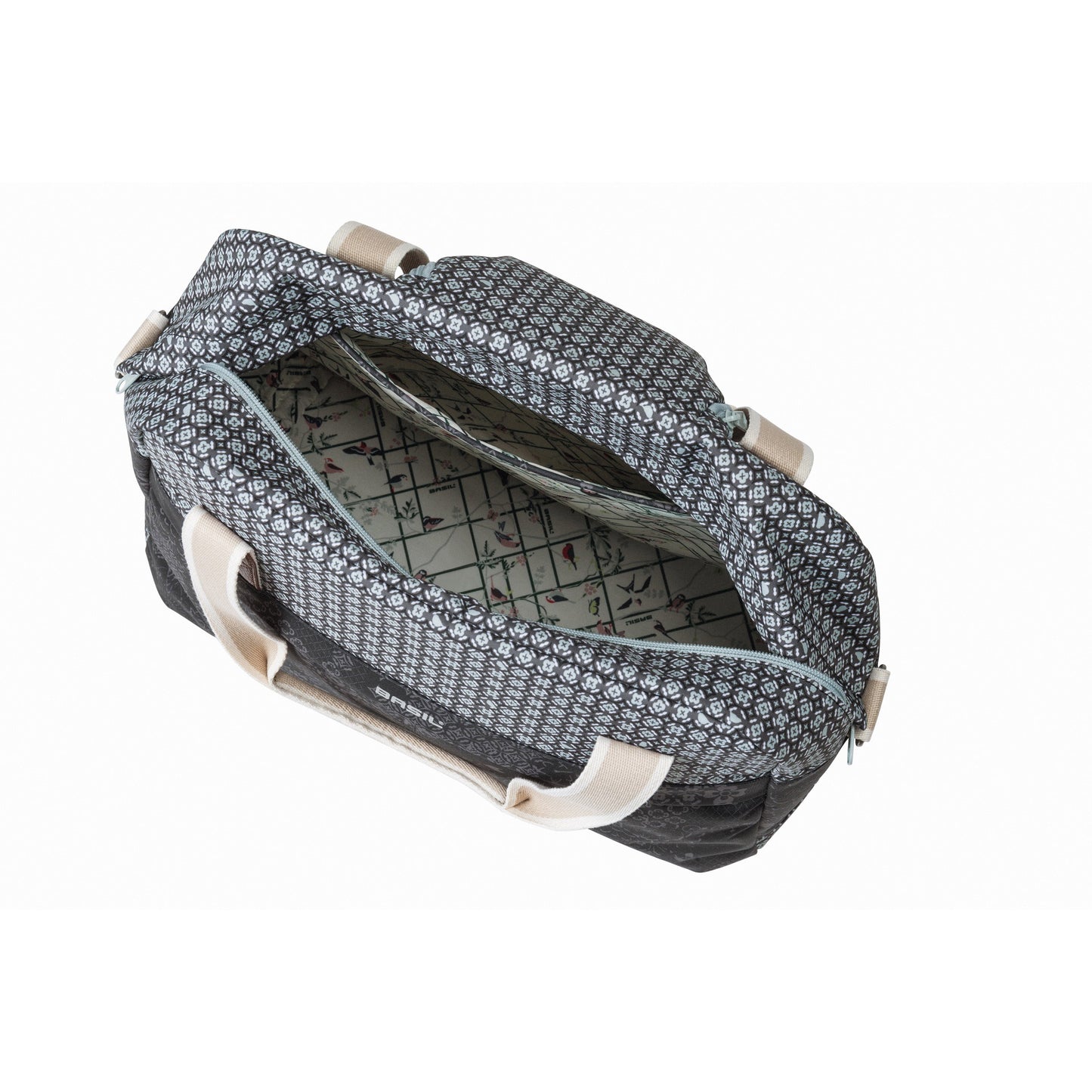 Bolso de hombro para bicicletas Basil Bohème - verde, 18L