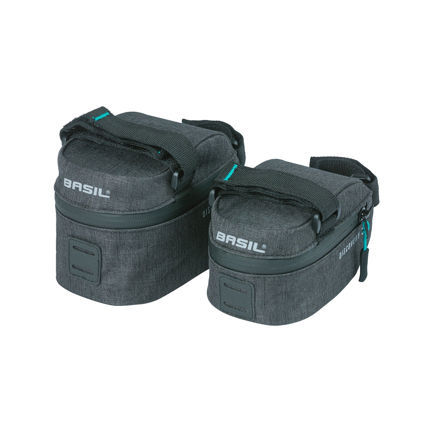 Basil Discovery 365D Saddle bags, Black Melee