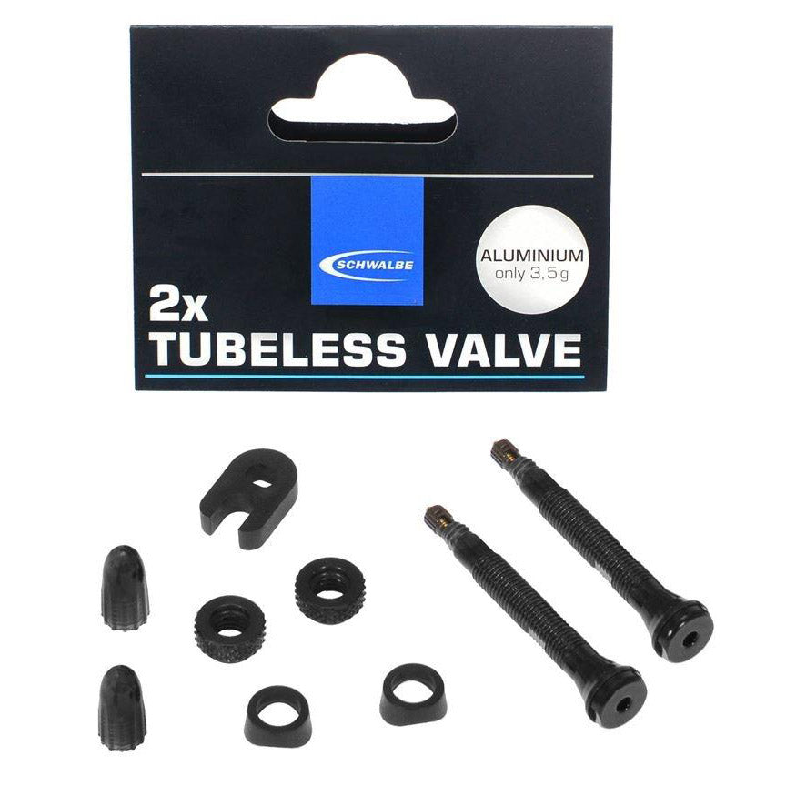 Válvula sin tubra sin tubra Schwalbe 100 mm (2 piezas)