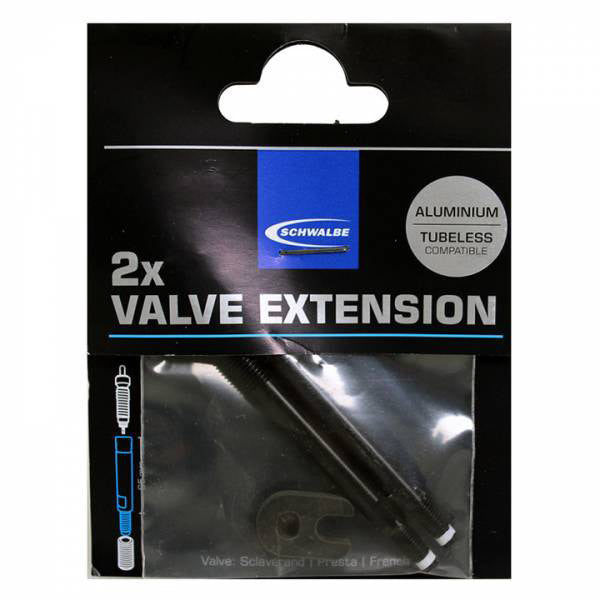 Extensadores de válvula Schwalbe 65 mm (P2)