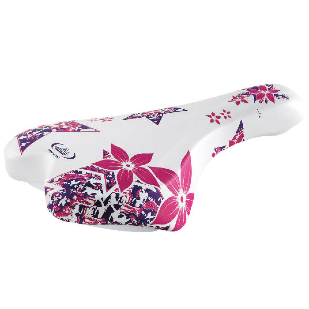 Selle Monte Grappa Saddle infantil 24 rosa blanco