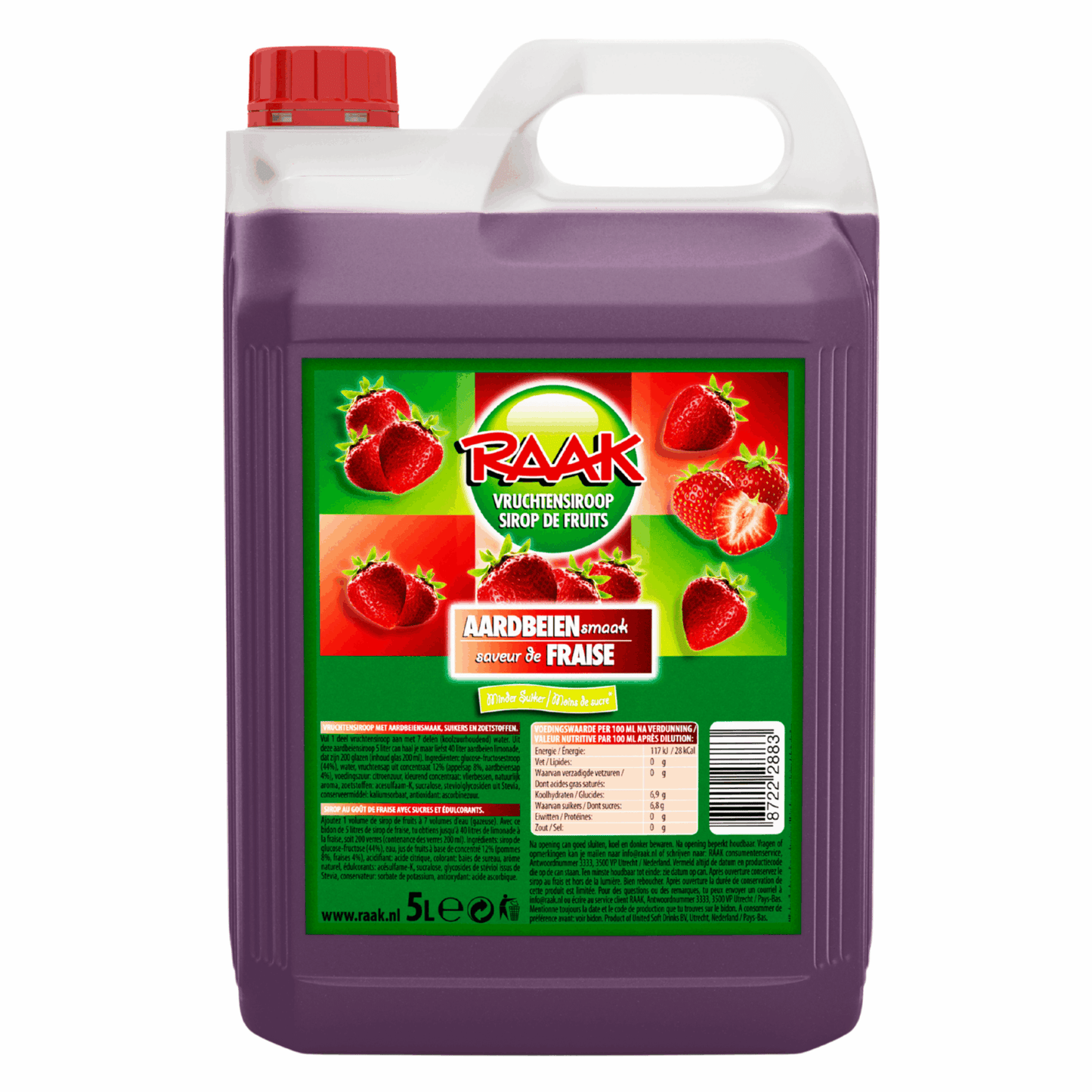 Fragole sciroppate Touch Fruit (5 litri)