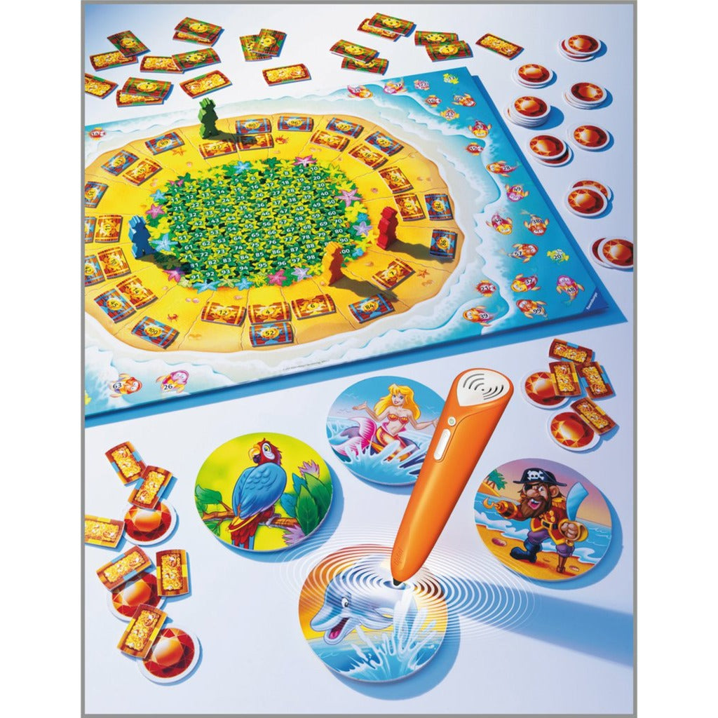 Ravensburger Tiptoi el misterio de la isla numer