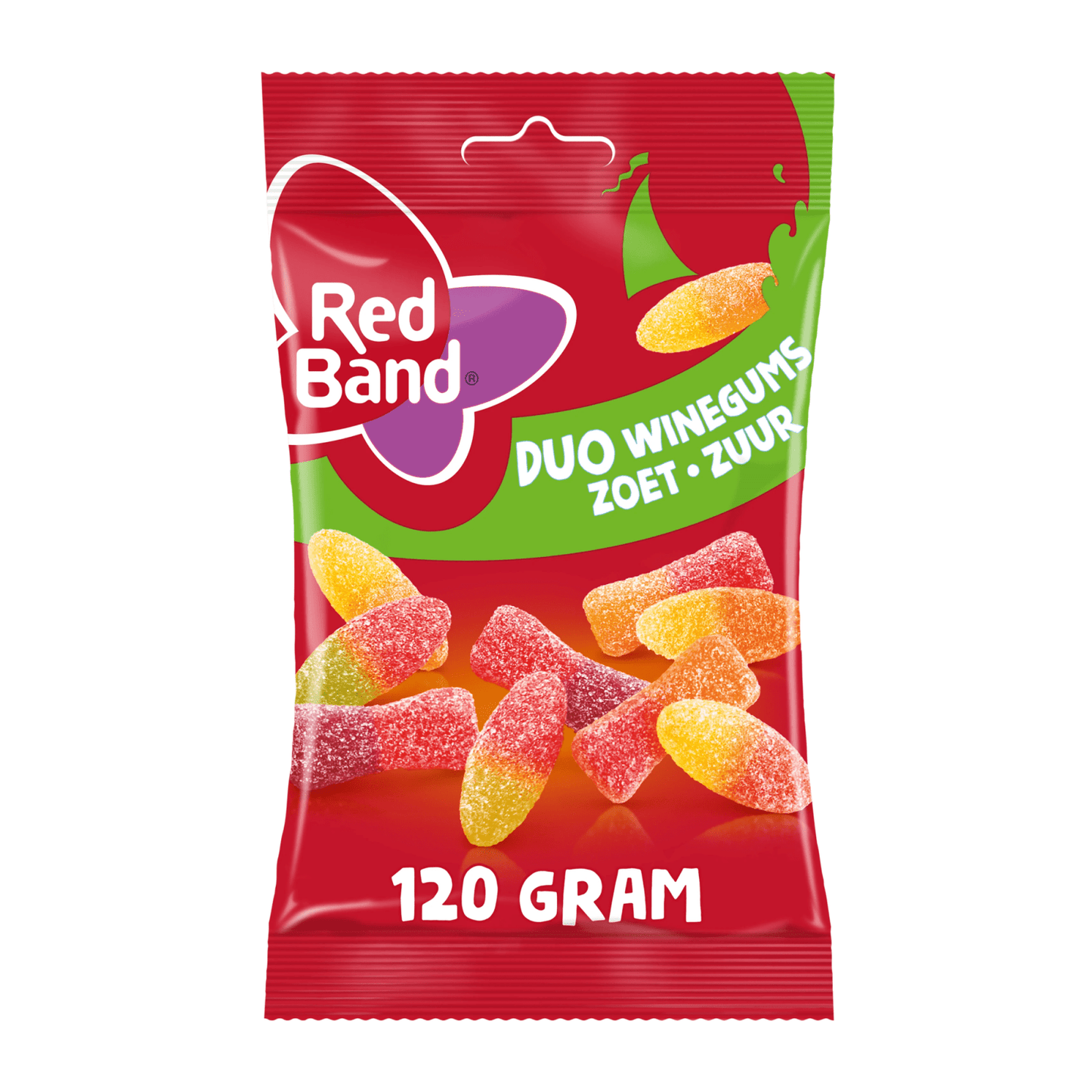 Gominolas de vino dúo banda roja agridulces (12x 120gr)