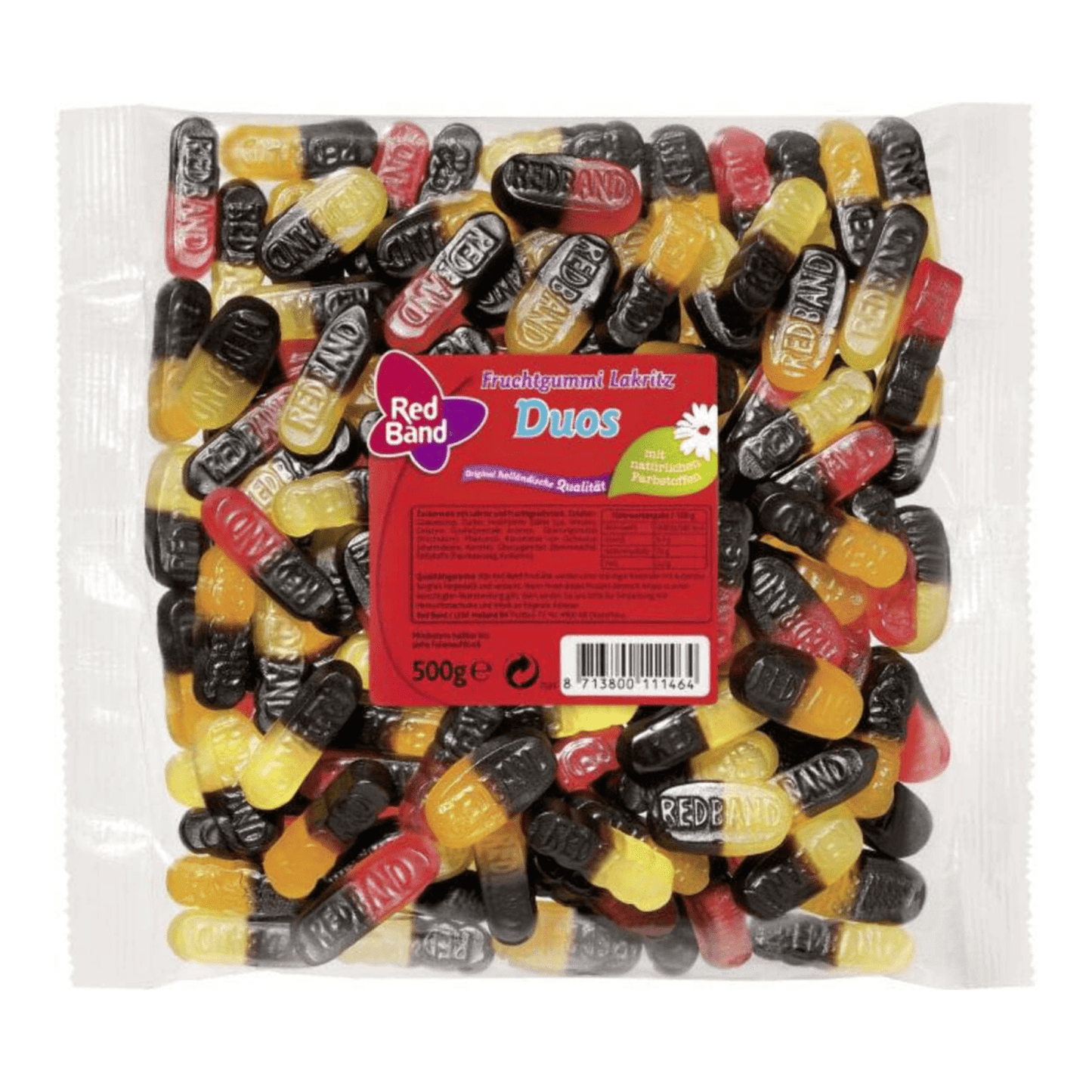 Red band fruchtgummi lacritz duos (12x 500gr)