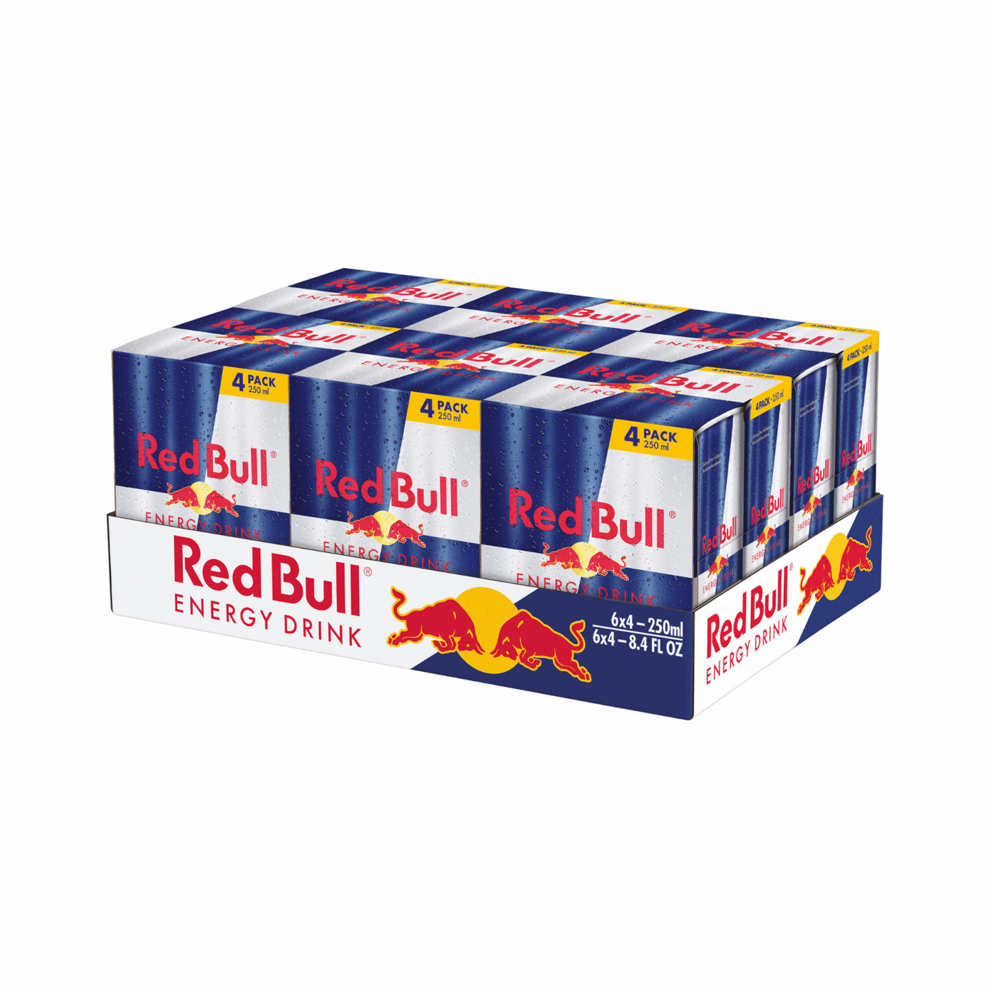 Red bull lata 250 ml (paquete de 6x 4)