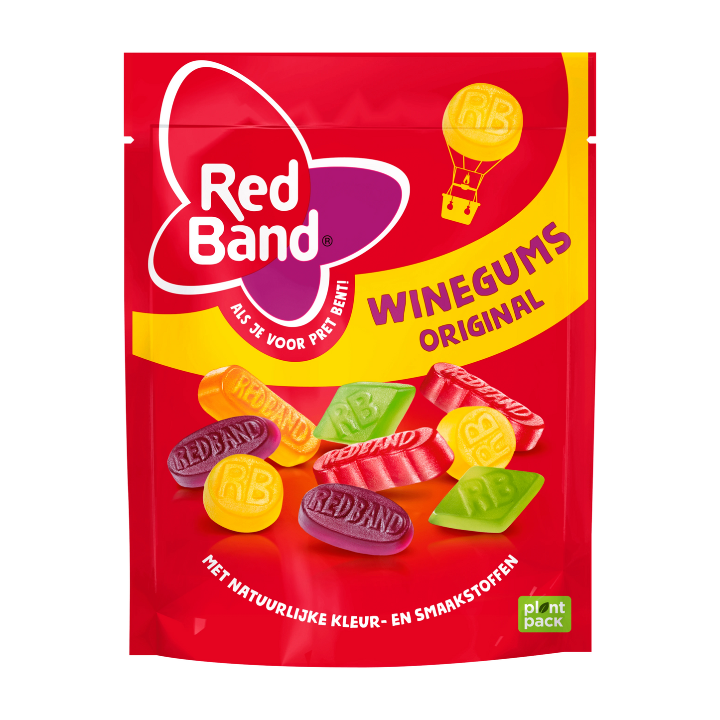 Busta di mix di gomme da masticare al vino Red Band (10x245gr)