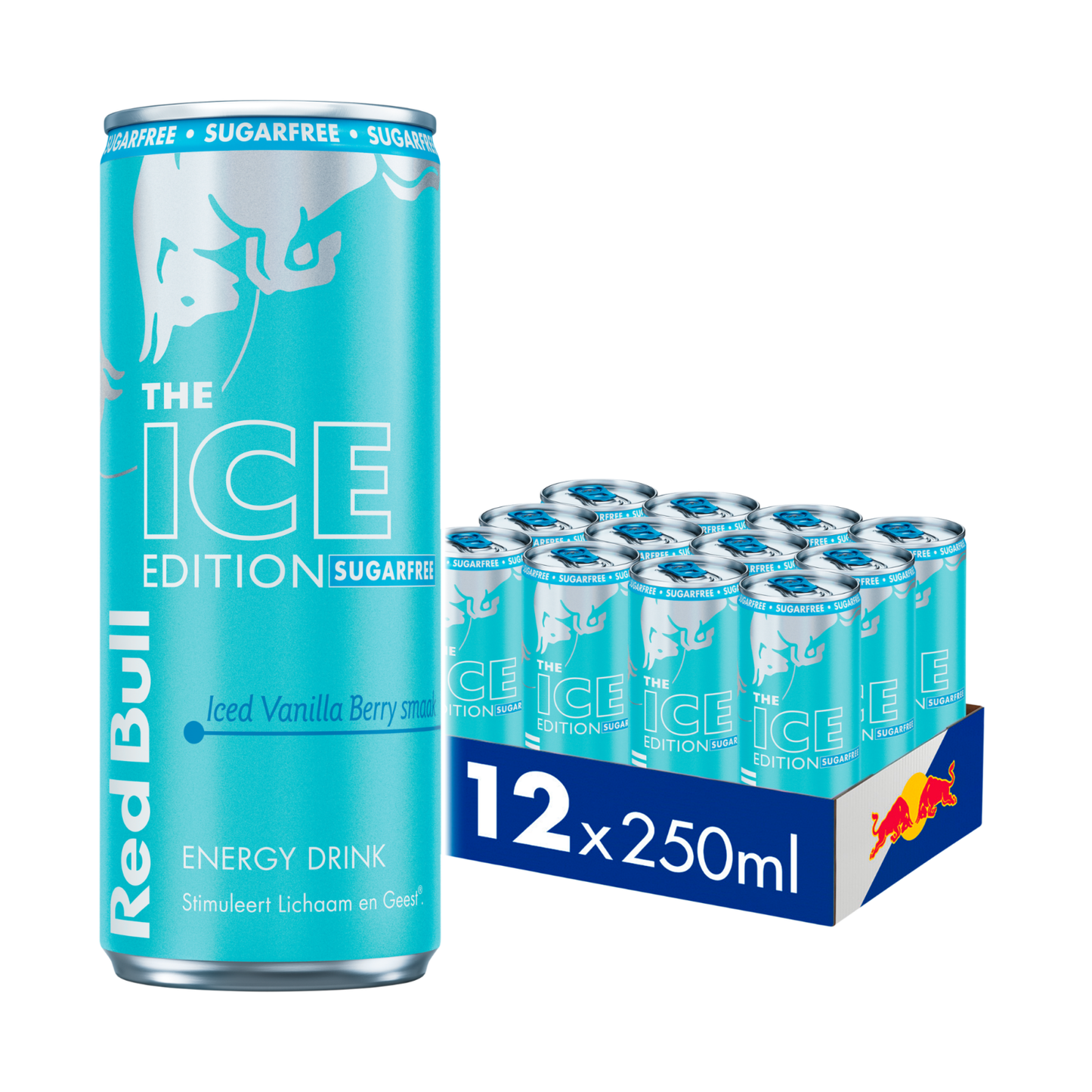 Red bull the ice edition sugarfree blik (12x 250ml)
