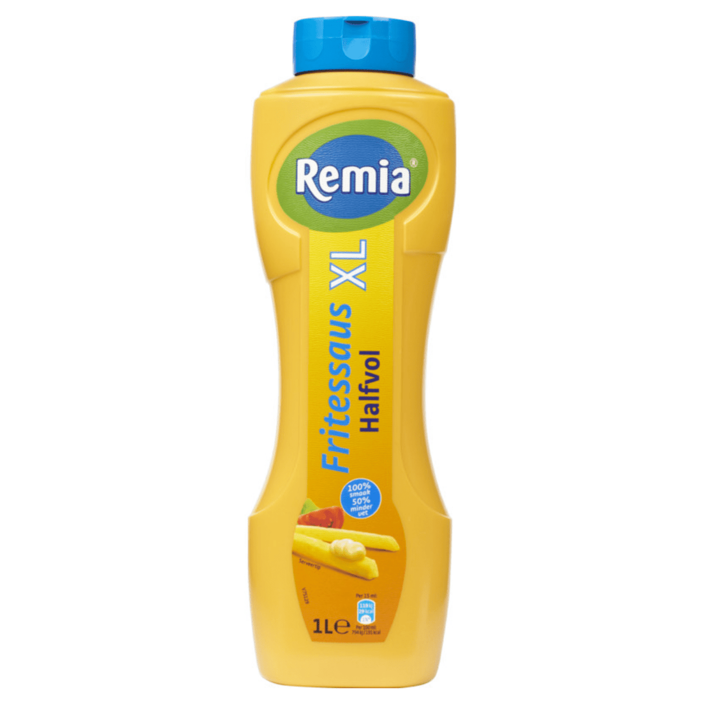 Salsa patatas fritas Remia tubo medio lleno xl (1000 ml)