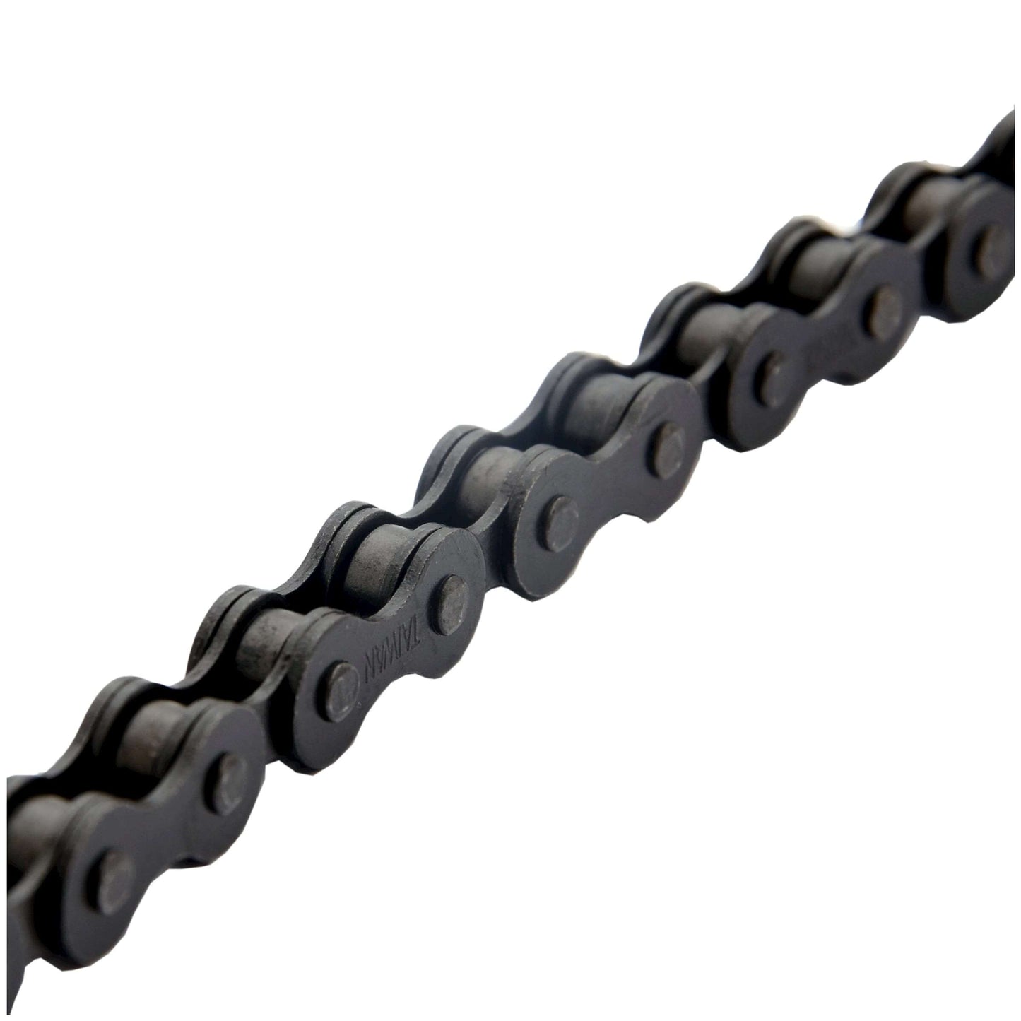 Cadena de bicicletas Simson Normalmente básica - 112 enlaces, 1 2 x1 8, para bicicletas de la ciudad sin equipo y con equipo de cubo - negro