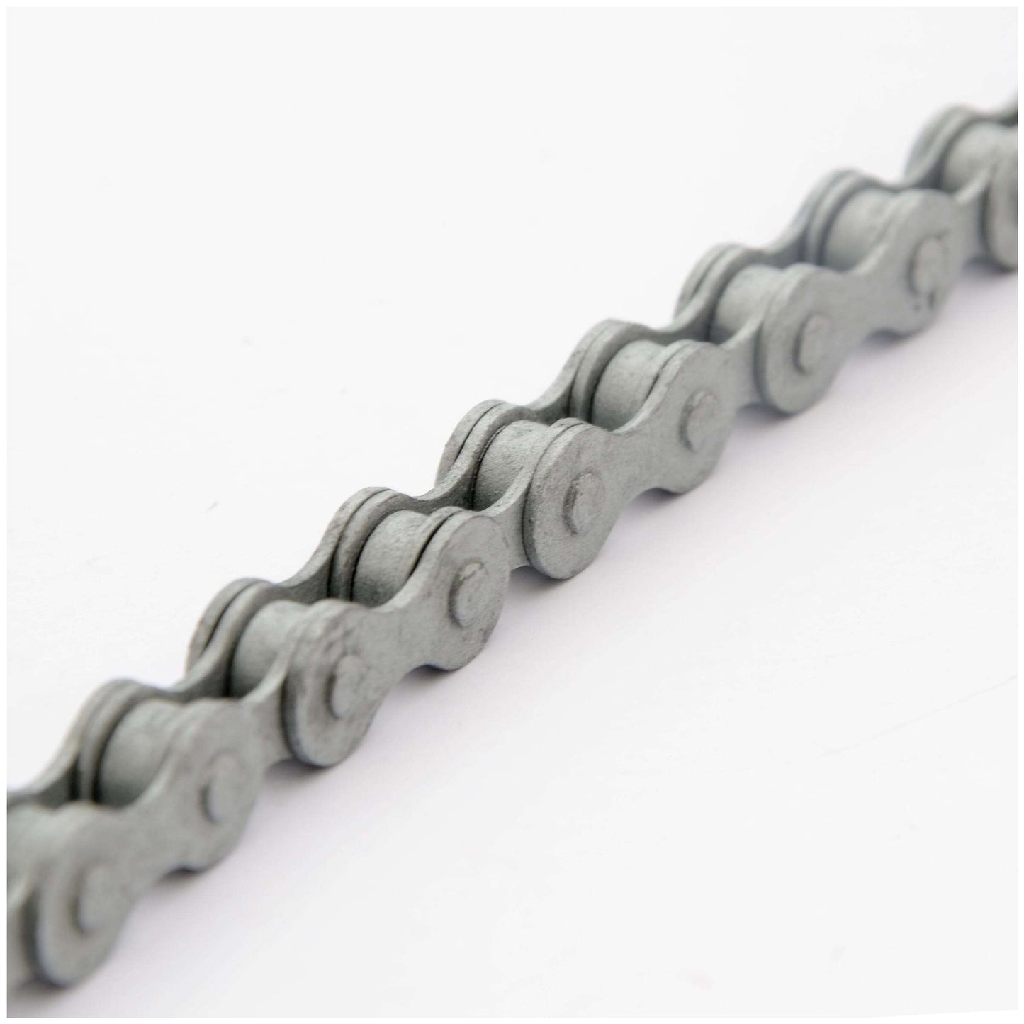 Collar Simson Anti -Rust - Cadena de bicicletas 1 2x1 8 - 112 enlaces - gris