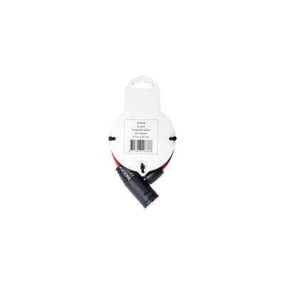 Simson Children's Cable Lock 8x90cm rojo