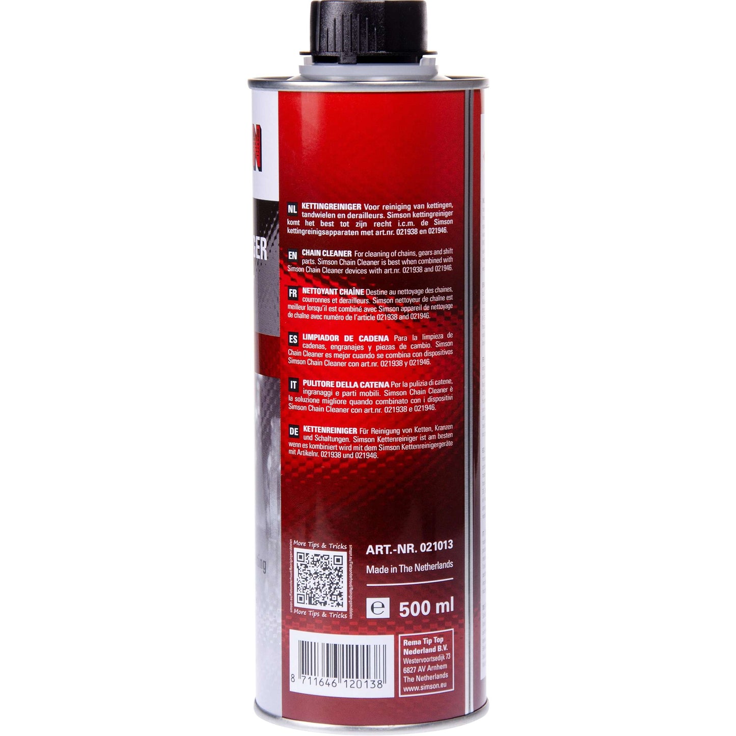 Simson limpiador de cadenas natural 500ml