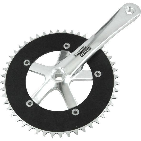 Guarnitura Ursus sturmey archer fct26 ⅛ 46t 170mm argento