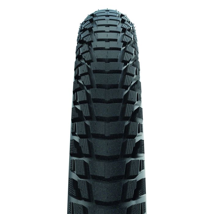 Schwalbe marathon plus tour - wired - addix green - smartguard - 700x35c - black + reflex