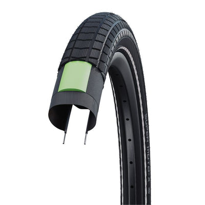 Schwalbe super moto-x - cablato - addix - dd - greenguard - 27.5x2.40 - nero + reflex