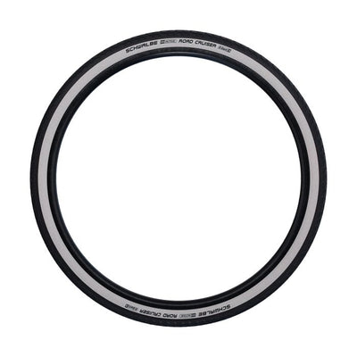 Schwalbe road cruiser - cableado - compuesto verde - k-guard - 24x1,75 - pared blanca