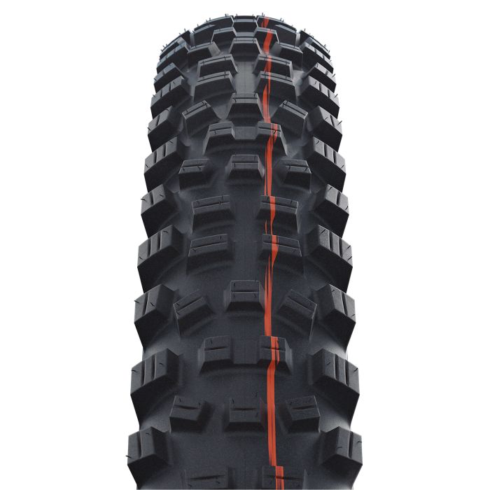 Banda plegable Schwalbe Hans DAMPF Super Trail 29 x 2.35 60-622 mm - pared lateral de bronce