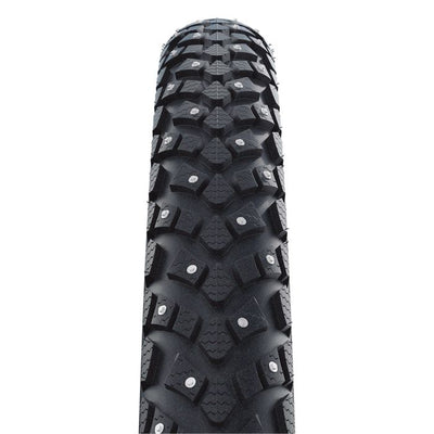 Schwalbe marathon winter plus - cablato - winter - smartguard - 26x2.00 - nero + reflex